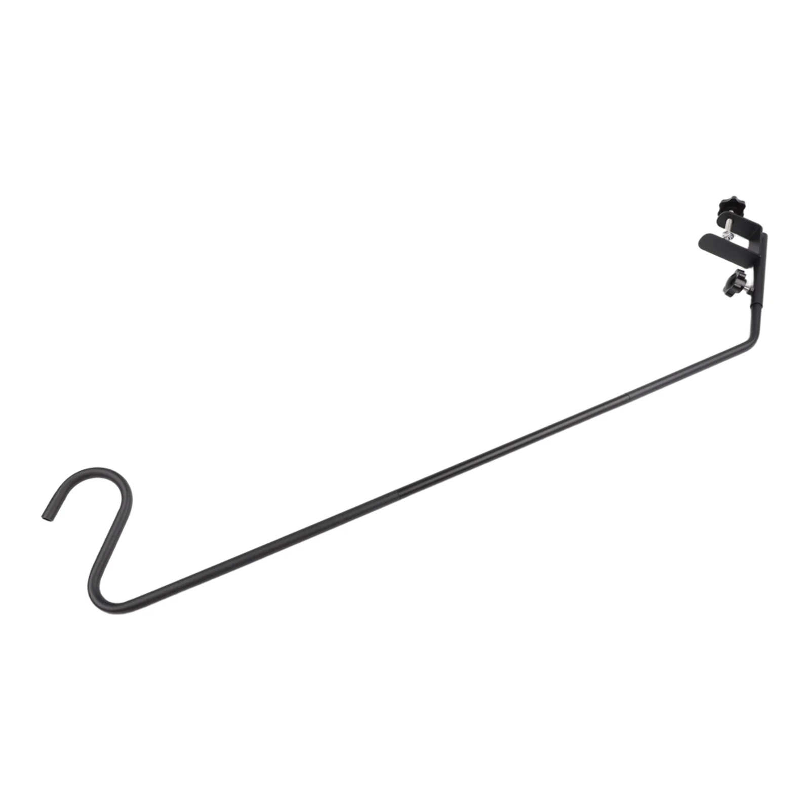 Extensible Deck Hook for Hanging Bird Feeders Plants Lanterns Flower Baskets with 30 Inch Extended Reach Outdoor