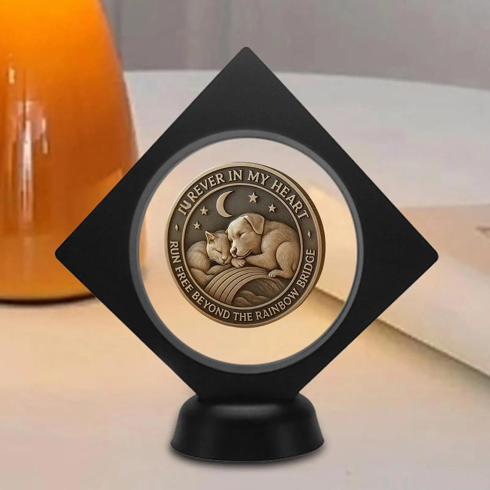 Dog Loss Coin Pet Memorial Medallion Small Inspirational Keepsake Collection For Remembrance Friendship Sympathy Encouragement
