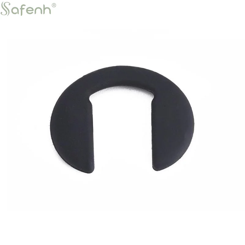 5 Pcs Colorful U Shaped Silicone Conjoined Children's Eyeglass Soft Nose Pads For Glasses Anti-Slip Insert Nose Pad