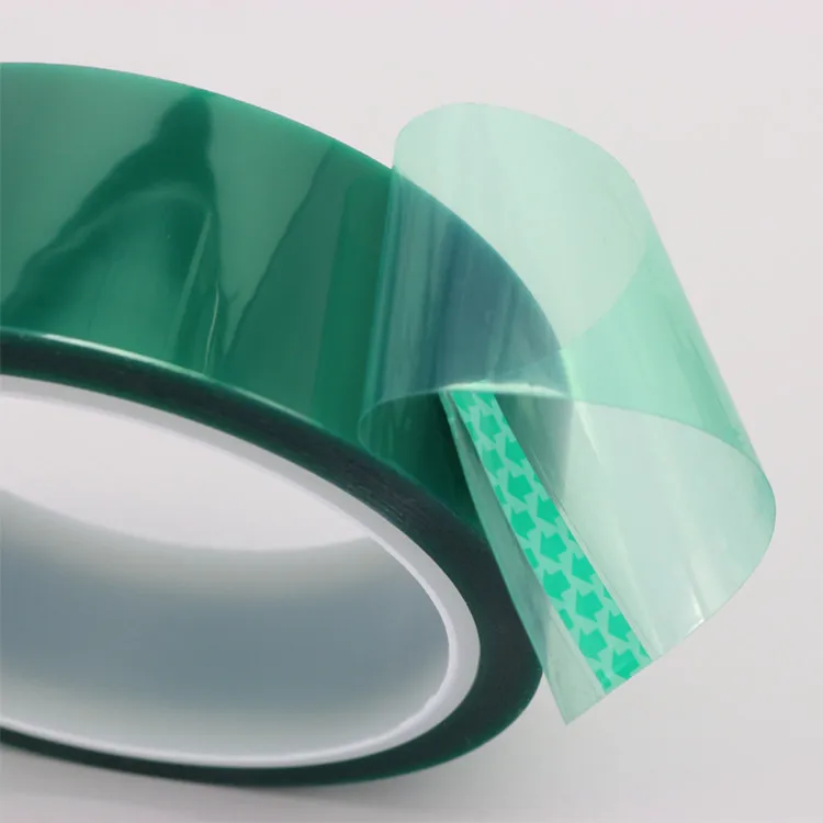 Grün PET Band Wärme-beständig PET Hohe Temperatur Masking Abschirmung Band für PCB Solder Plating Isolierung Schutz 33M