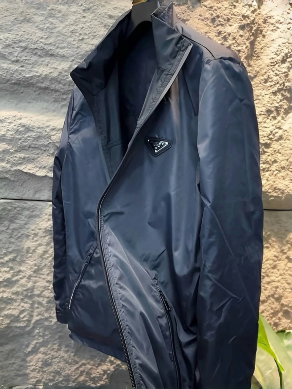 

Мужская повседневная куртка 2025: Новинка осени, модная, трендовая, приталенная, универсальная, два способа ношения, из полиэфирного волокна