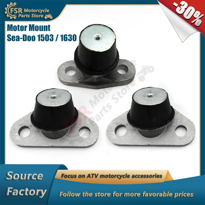 

1 set of 3 Front/rear engine mounts,Fits SeaDoo 1503/1630 SE GTI GTR GTS GTX RXP SP Wake 02-17,Jet Ski Parts
