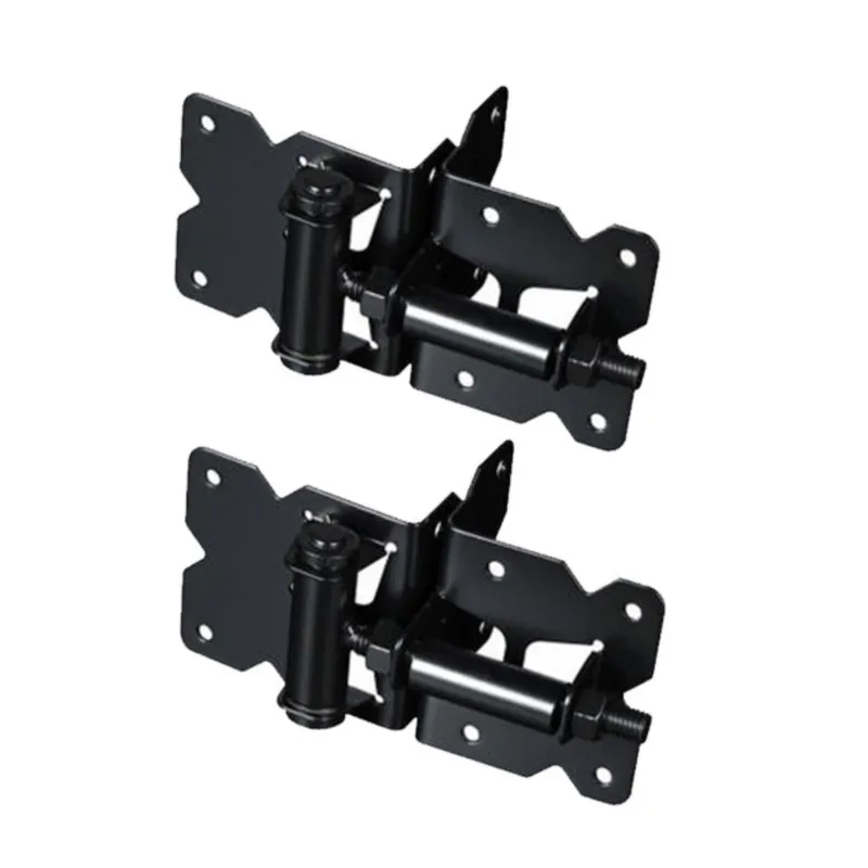 

Fence Hinges Farm Garden Gate Fence Gate Guardrail With Spring Adjustable Hinges Self Locking PVC Latches