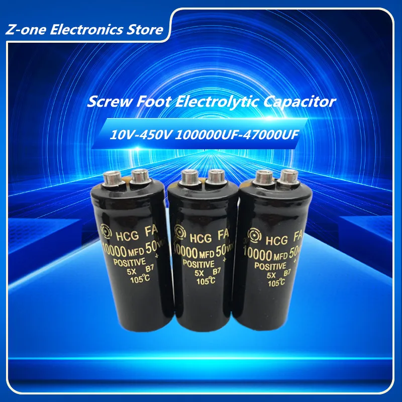 

CD135 Screw Foot Electrolytic Capacitor 10V 25V 35V 50V 63V 80V 100V 250V Inverter 100000UF150000UF22000UF33000UF47000UF