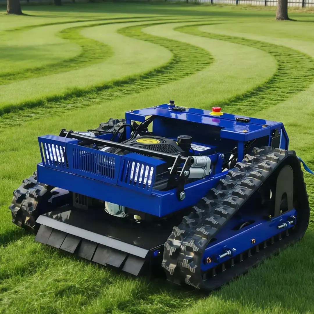 

Customized Cordless DIY Lawn Robot Mower 4-Stroke Brushless Slope Remote Control Lawn Mower for Home Garden Outdoor Use