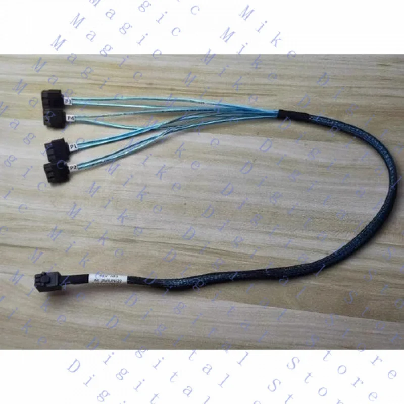 

H для Dell T5820 T7820 SAS кабель от 1 до 4 SFF-8643 до 4 шт. sata k0wkf 0k0wkf 60 см