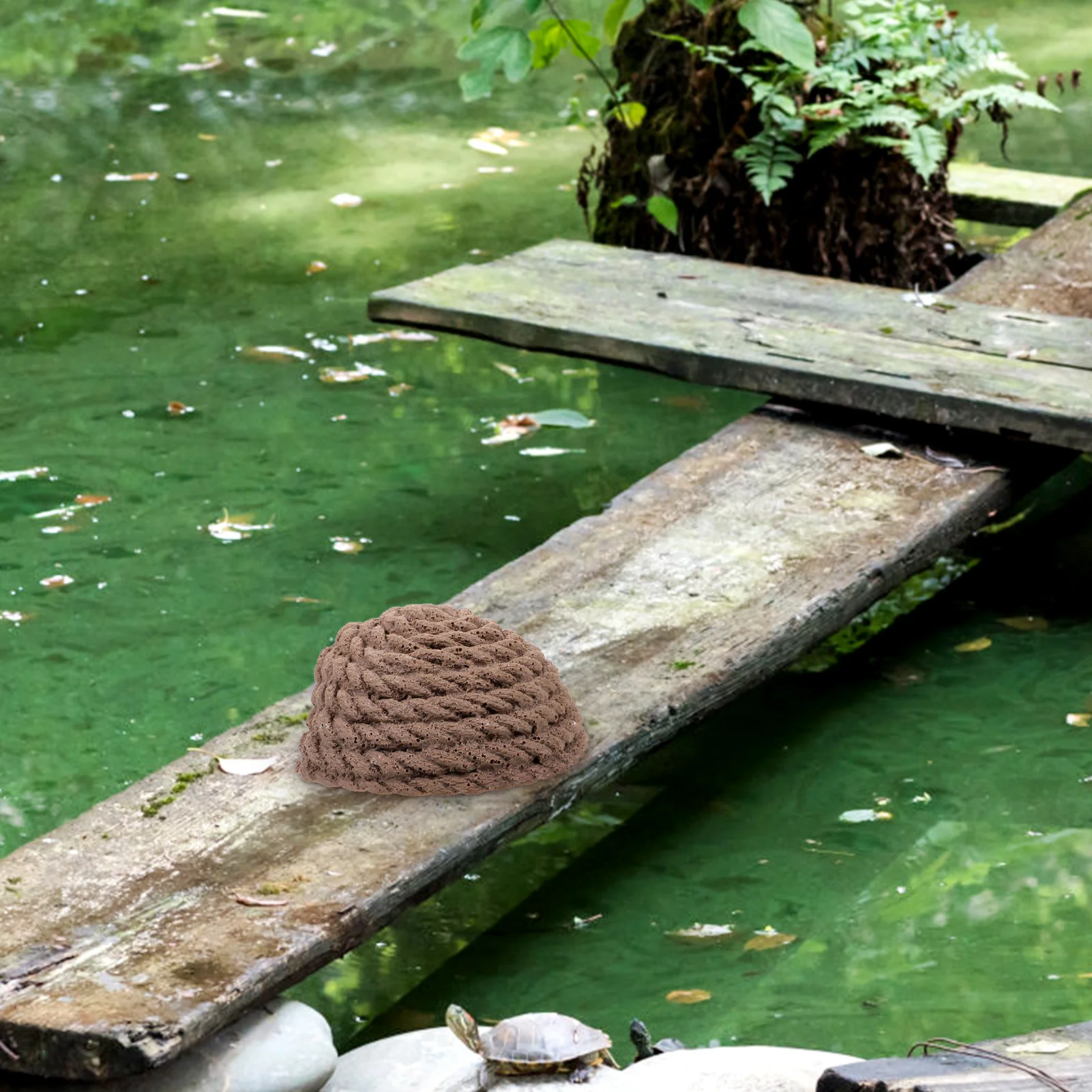 

Small Resin Reptile Hiding Place Cave Durable Shelter for Snakes Lizards Turtles Reptile Tank Ornament Reptiles Tank Hide