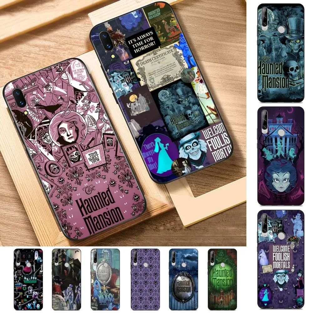 H-Haunted Mansion Phone Case For Huawei Y9 6 7 5 Prime Enjoy 7s 7 8 plus 7a 9e 9plus 8E Lite Psmart Shell