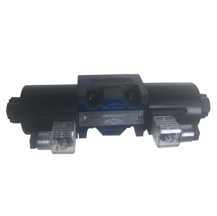 Kingsys Electromagnetic Directional Valve DSG-03-3C2-N Three-position Four-way Hydraulic Valve