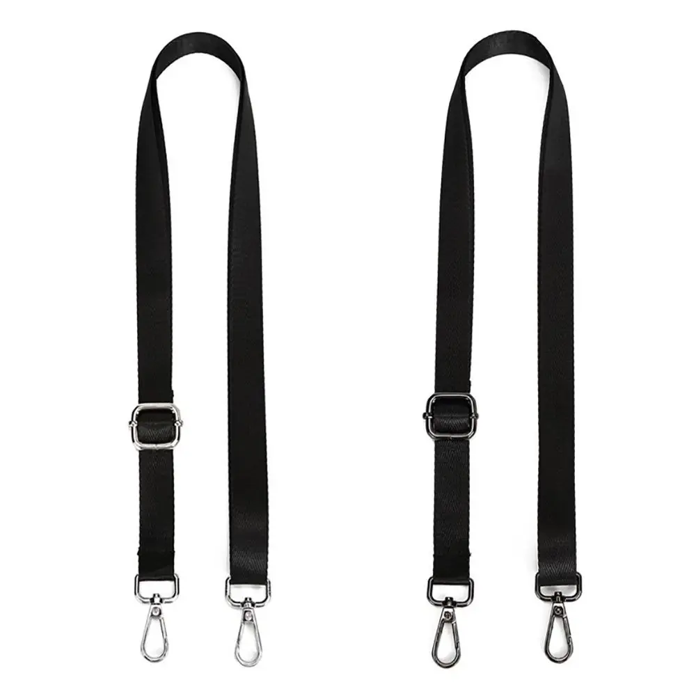 Adjustable Black Nylon Shoulder Bag Strap, Replacement Belt