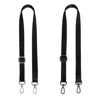 Fashion Black Nylon Shoulder Bag Strap Adjustable Replacement Detachable Belt for Women Men Messenger Bags Handle Handbag Belt 3