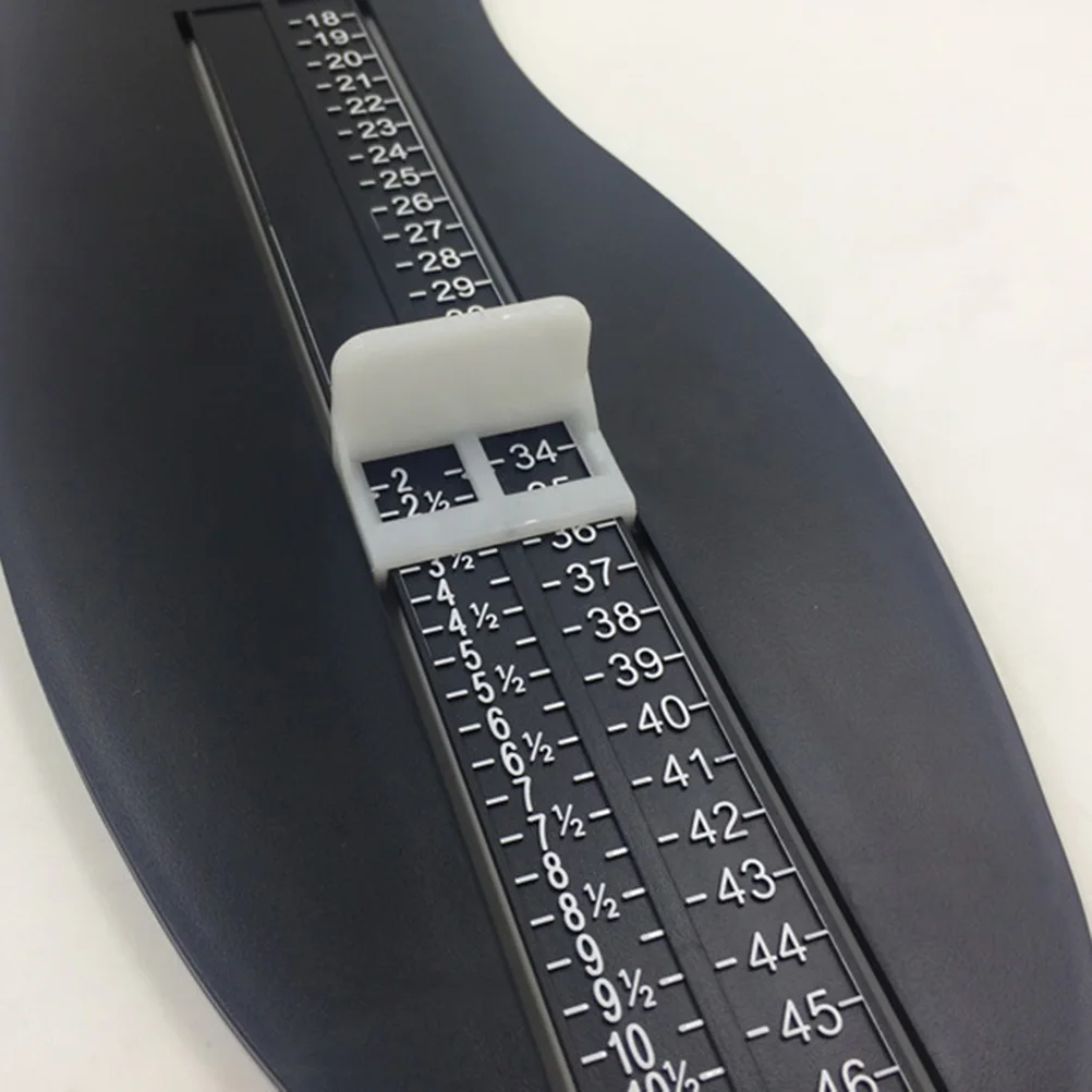 

2Pcs Foot Measuring Device Adult Shoe Size Measurement Tool Length Gauge Portable Durable Foot Gauge Instrument