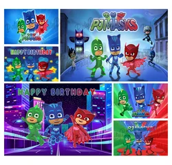 Kids Masks Hero Theme Birthday Party Baby Shower Decoration Backdrop Cartoon Movie Poster Photograph Studio Decor Props