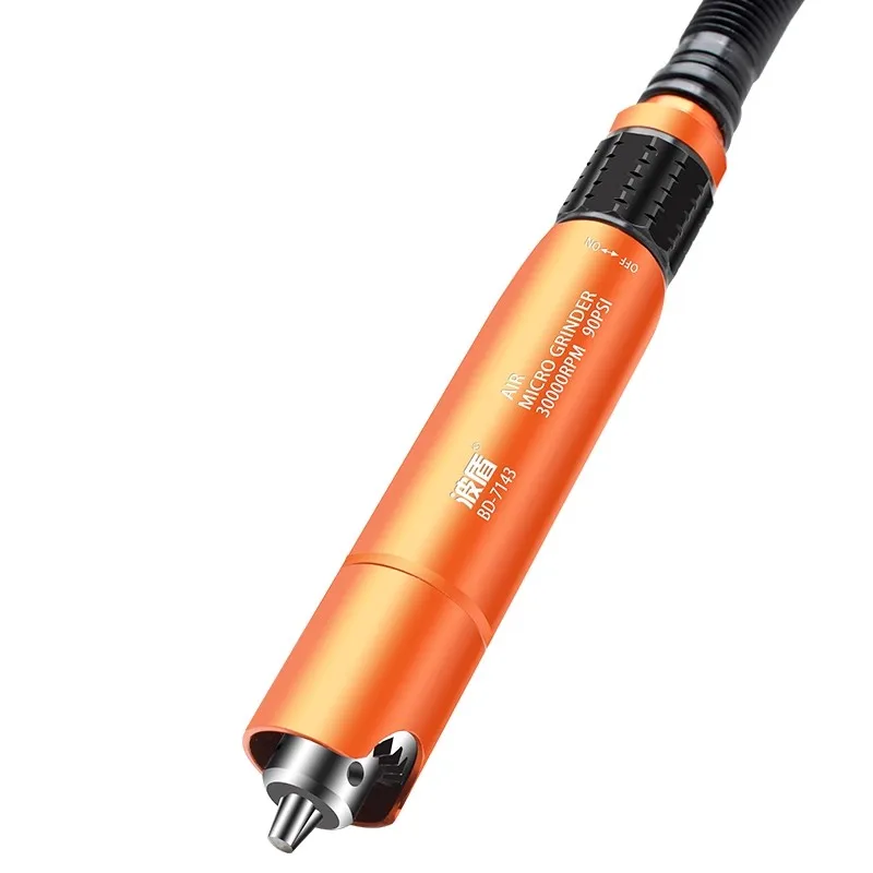 Wave Shield Pneumatic Chuck Type Air Grinding Pen Pneumatic Grinding Pen Grinder Engraving Machine Engraving Pen Bd-7143