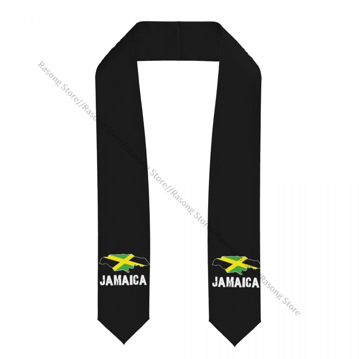 

Graduation Stole for Academic Commencement Unisex Jamaica Map Adult Choir Stole Adult Honor Shawl