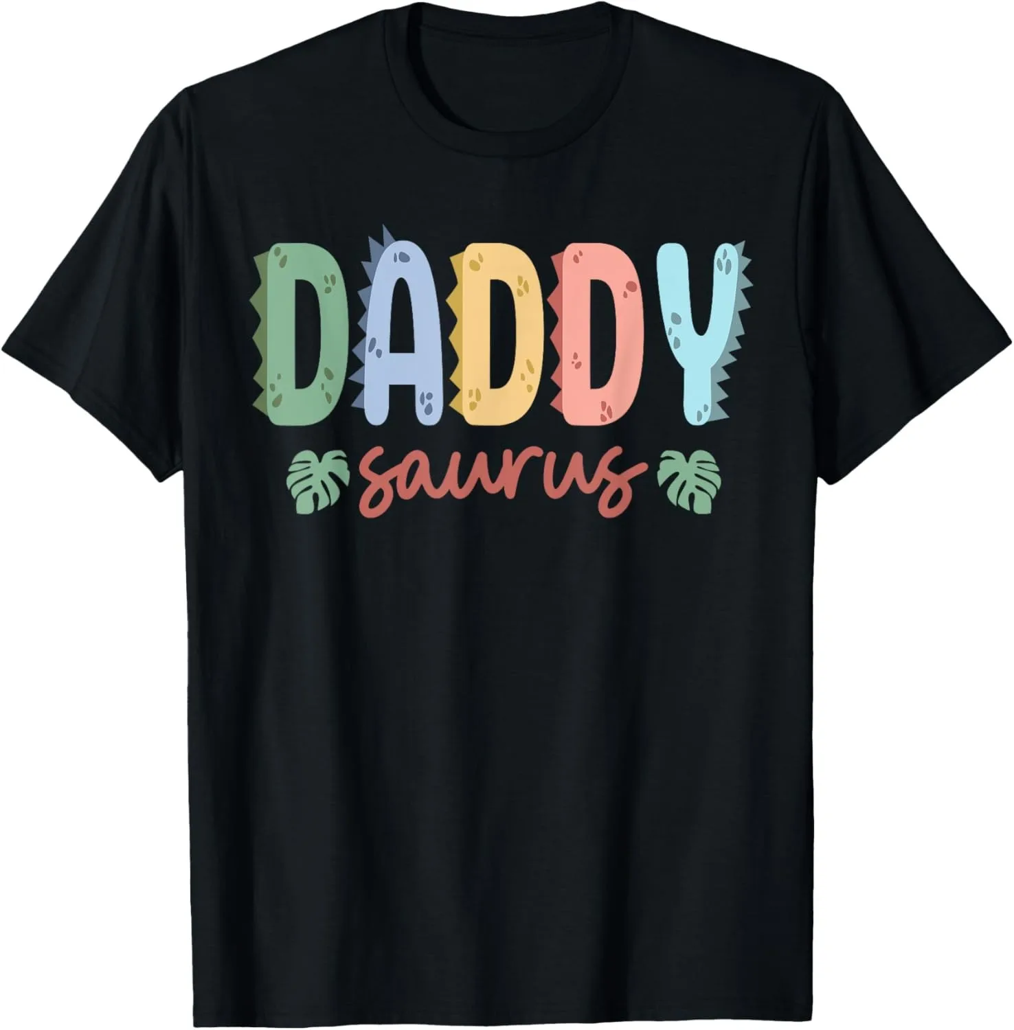 Family T-Shirt Mama Saurus Daddy Saurus Dad Dinosaur Birthday Family Matching T-Shirt Kawayi Custom T-Shirt Ropa Hombre