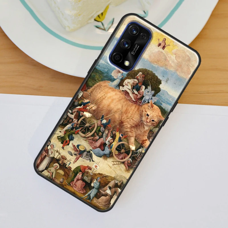 Hieronymus Bosch Art Painting For OnePlus 11 10 Pro 10T Nord 3 2T CE 2 Lite Realme C55 C35 C33 C31 C30 C21Y GT Neo 5 Case