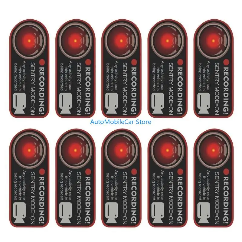 

G8TE Vehicle Surveillances Decal Alert System Car Sticker with Remote Mobile Monitoring Simple Installs for Enhances Security