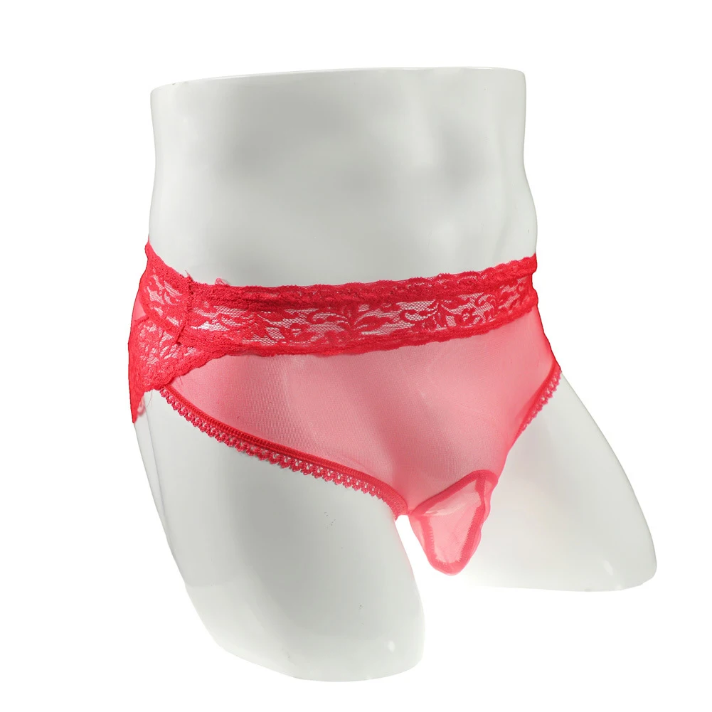 

Трусы-стринги мужские сетчатые, прозрачное кружевное нижнее белье, эротические дышащие Трусы-стринги