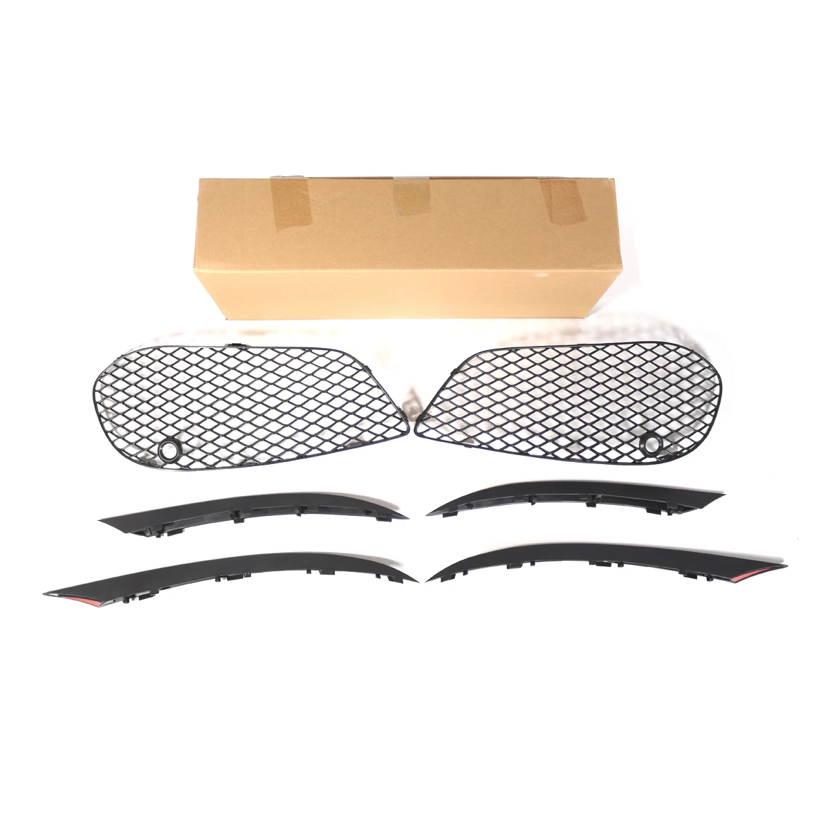 2058852523,2058852623 2058854023,2058854123 For 2015 2016-2018 Mercedes-Benz C Class W205 Sport Front Air Vent Cover Trim Grille