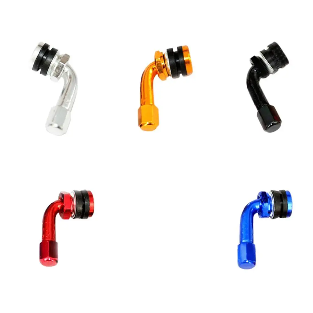 Motorcycle Wheel Air Tyre Valve Stem CNC Aluminum Easy Access Replacement Part for Pit Bike