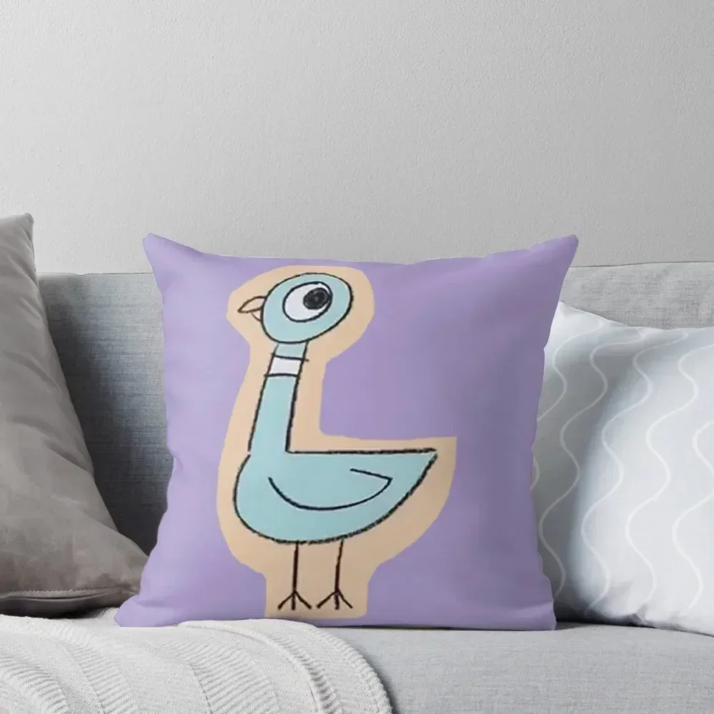 

dont let the pigeon drive the bus Throw Pillow ornamental pillows pillow cover luxury pillows decor home pillow