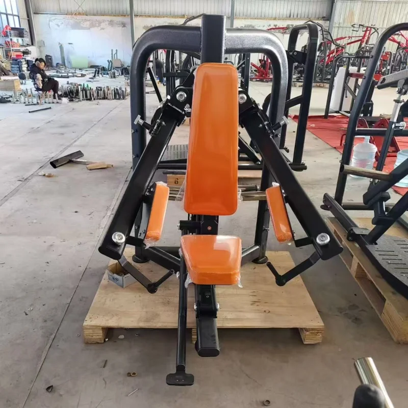 Weight Loaded Strength Training Shoulder Press Machine Fitness Equipment Seated Shoulder Press Machine Gym Equipment Full Set