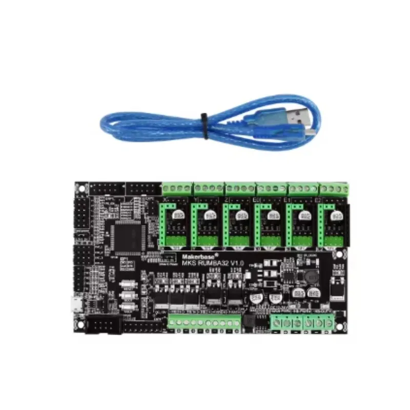 Makerbase MKS Rumba32 180MHZ 32-Bit Control Board 6 Motor Driver Ports Support Marlin 2.0 with TMC2209 / TMC2208