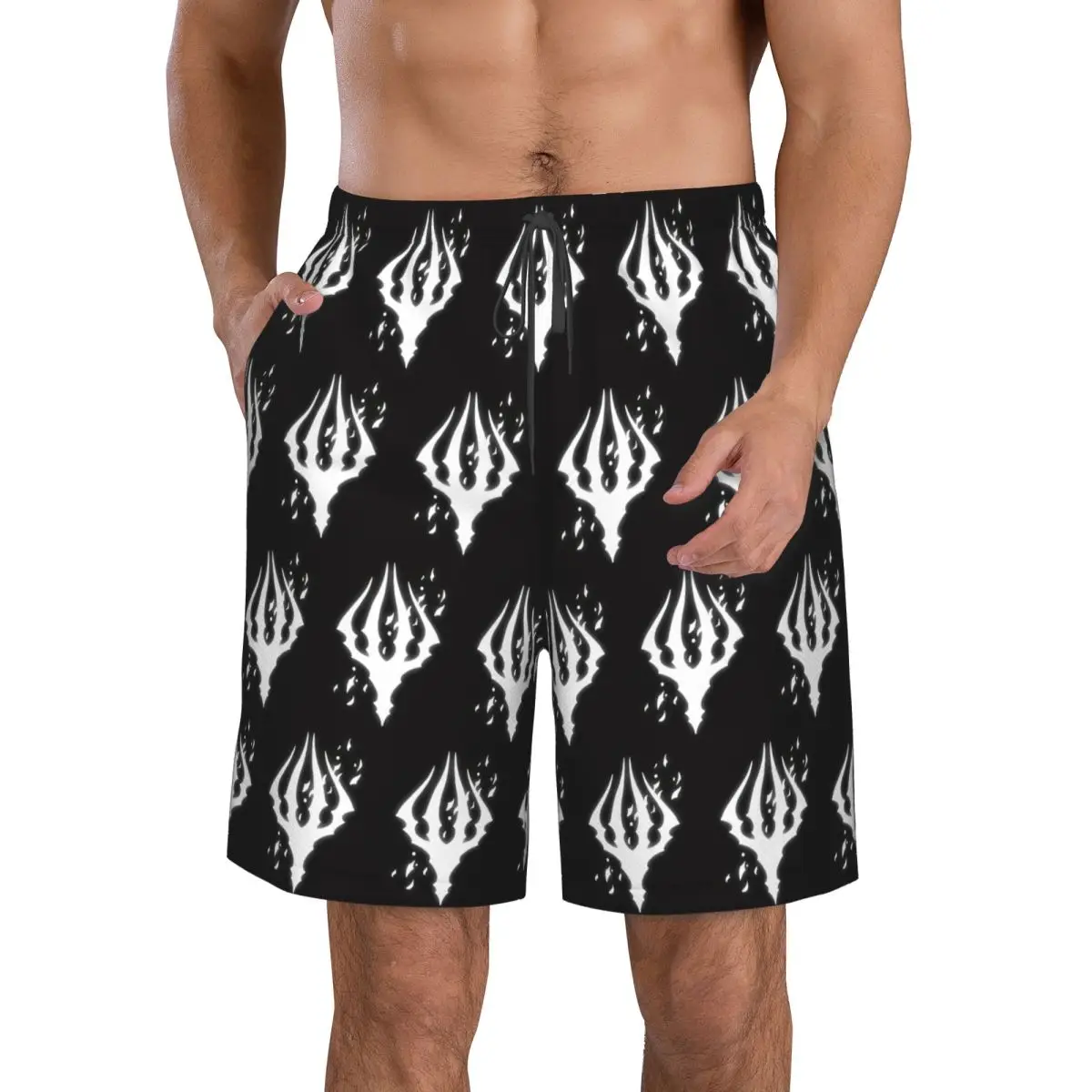 Hollow Knight King's Brand Trunks Beach Board Shorts Casual Quick Dry Swimming Summer Men Pants
