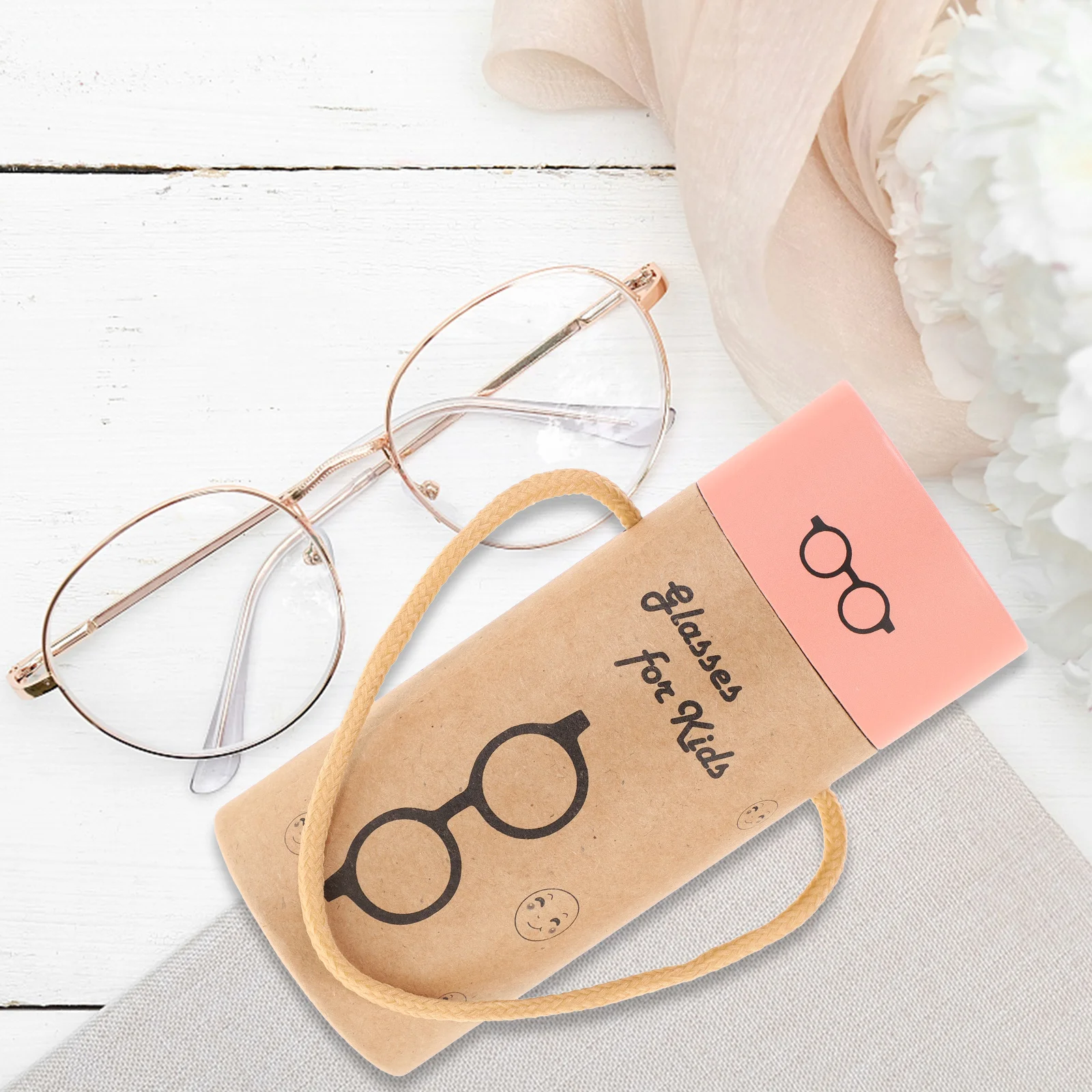 1pcs Eyeglasses Case Glasses Holder Protective Lightweight Box For Sunglasses Blue Light Blocking Eyewear