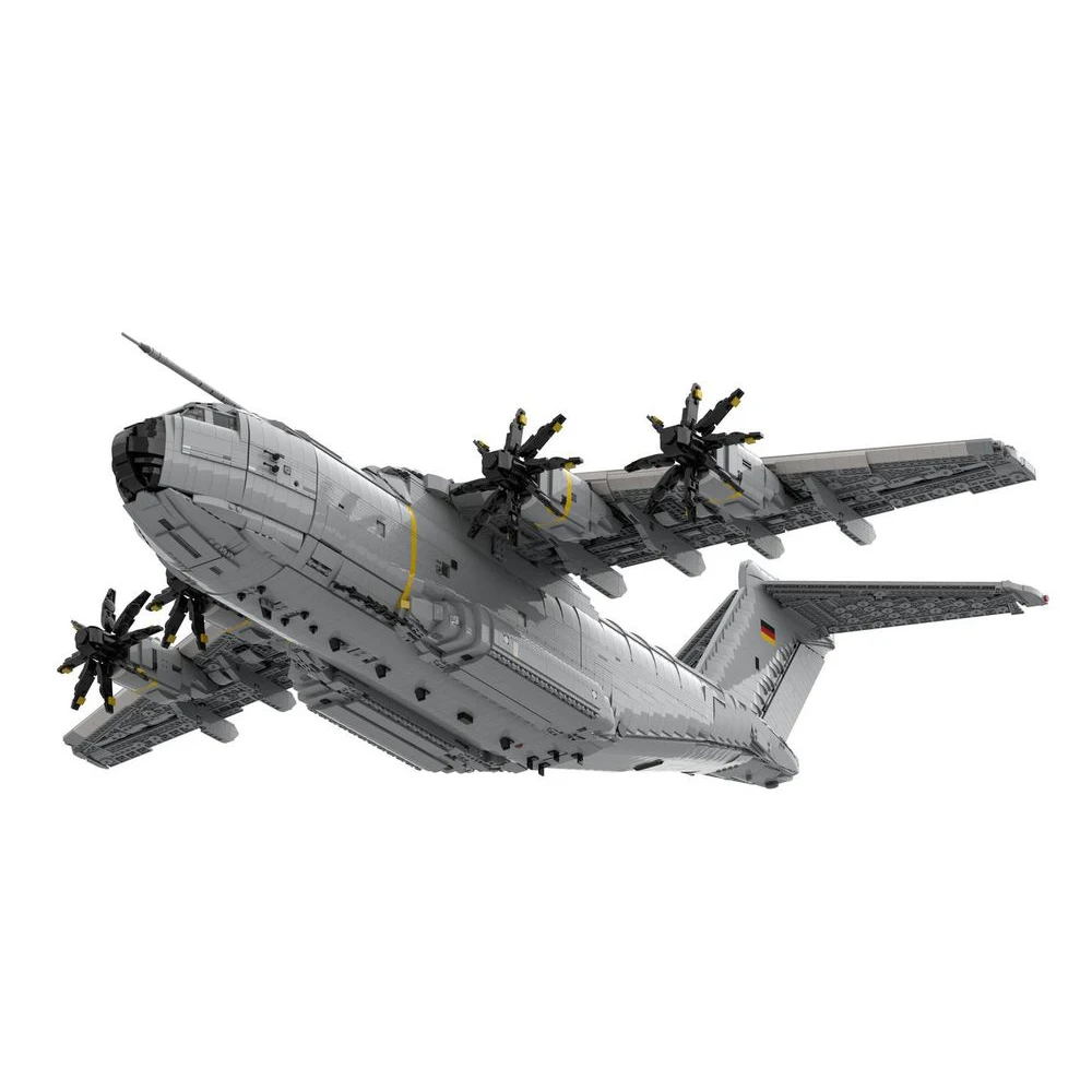 14793PCS Super MOC Airbus A400M Atlas Building Blocks Assembled Airliner Model Ornaments Toy Brick Adult Birthday Christmas Gift