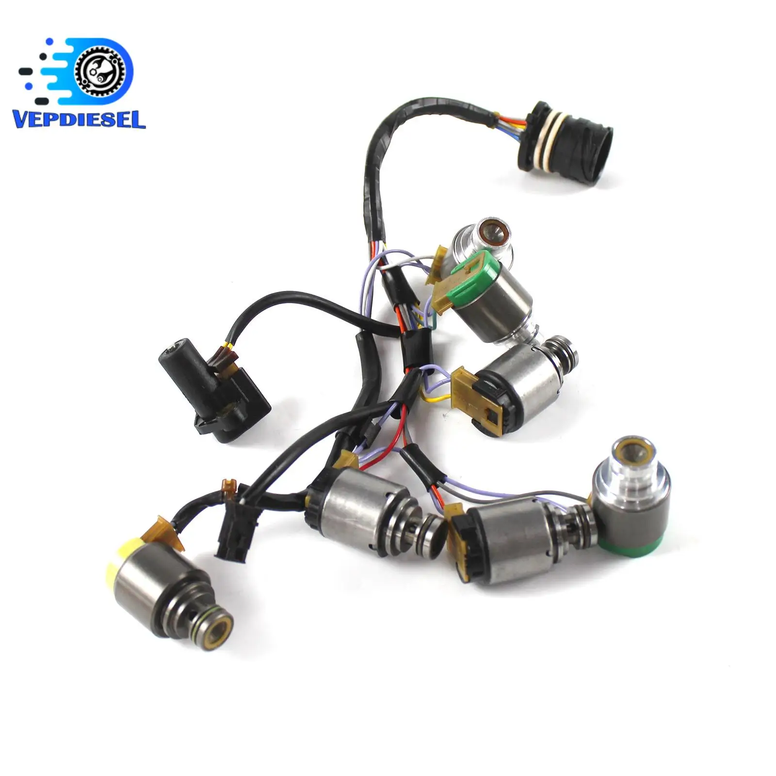 

1pc Transmission Solenoids With Internal Harness 5HP19 0501314432 0501316463 0501210019 For BMW Audi Prosche A6 A8 S4 S6 RS6