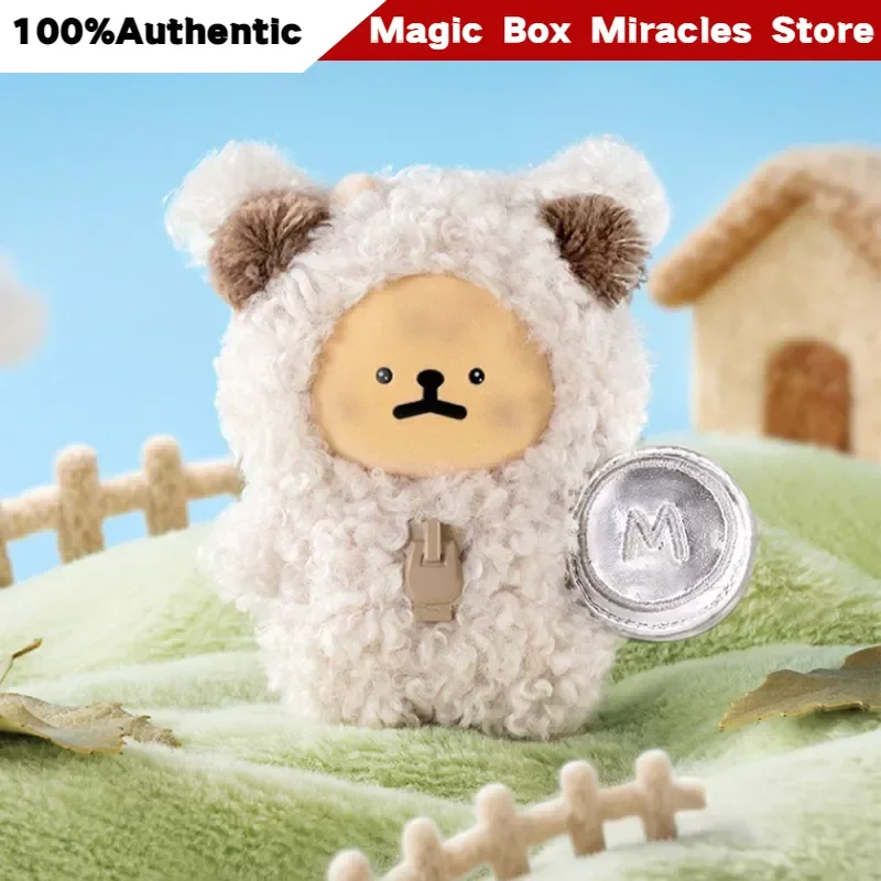 

Authentic Maltese My Good Partner Series Vinyl Plush Keychain Blind Box Lovely Hanging Doll Collectible Bag Charm Gift For Girls