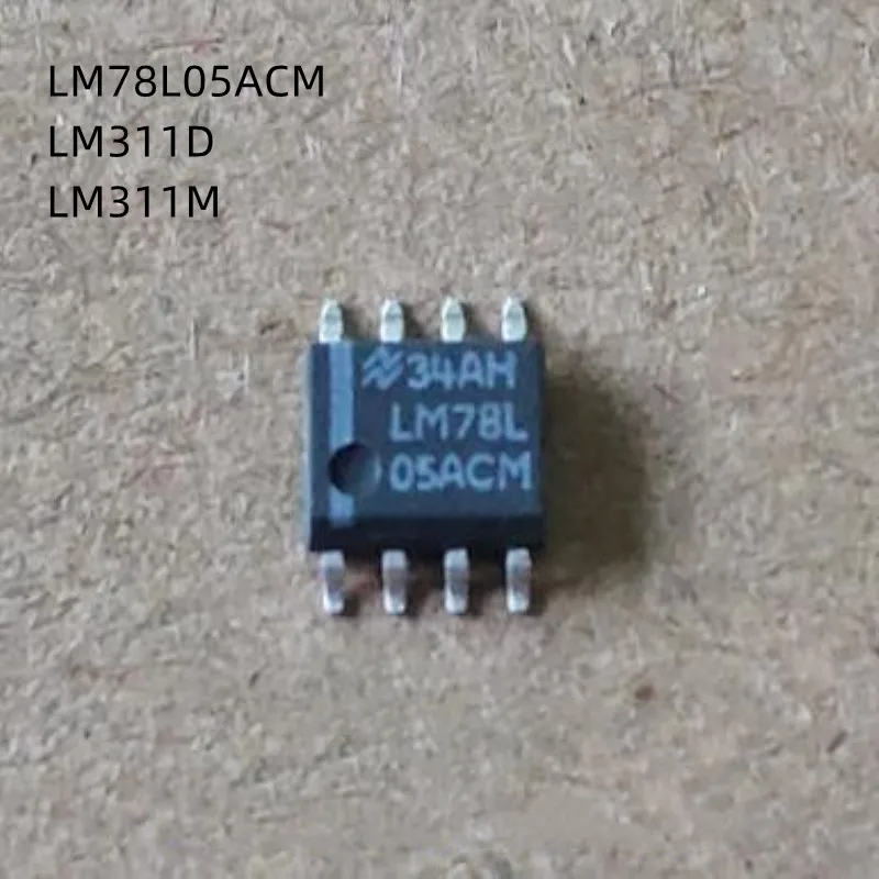 10Pcs/Lot LM78L05ACM 78L05 LM311D LM311M LM311 LM311DR SOP-8 New Original Chip