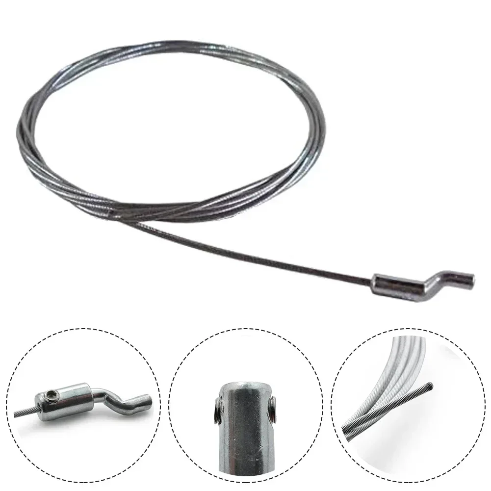 2M Z-Hook Lawn Mower Train Engine Brake Wheel Drive Throttle Cable Cable Garden Power Machine Cable Tie Repair Kit
