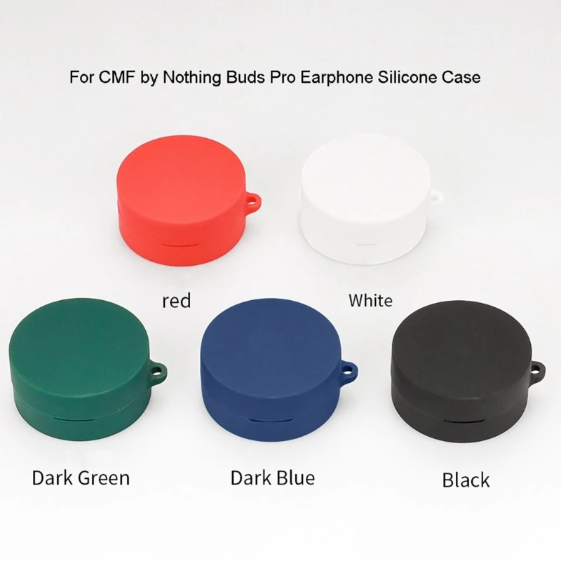 Silicone Protective Case for CMF By Nothing Buds Pro Wireless Headphone Protector Case Cover Shell Housing Anti-dust Sleeve