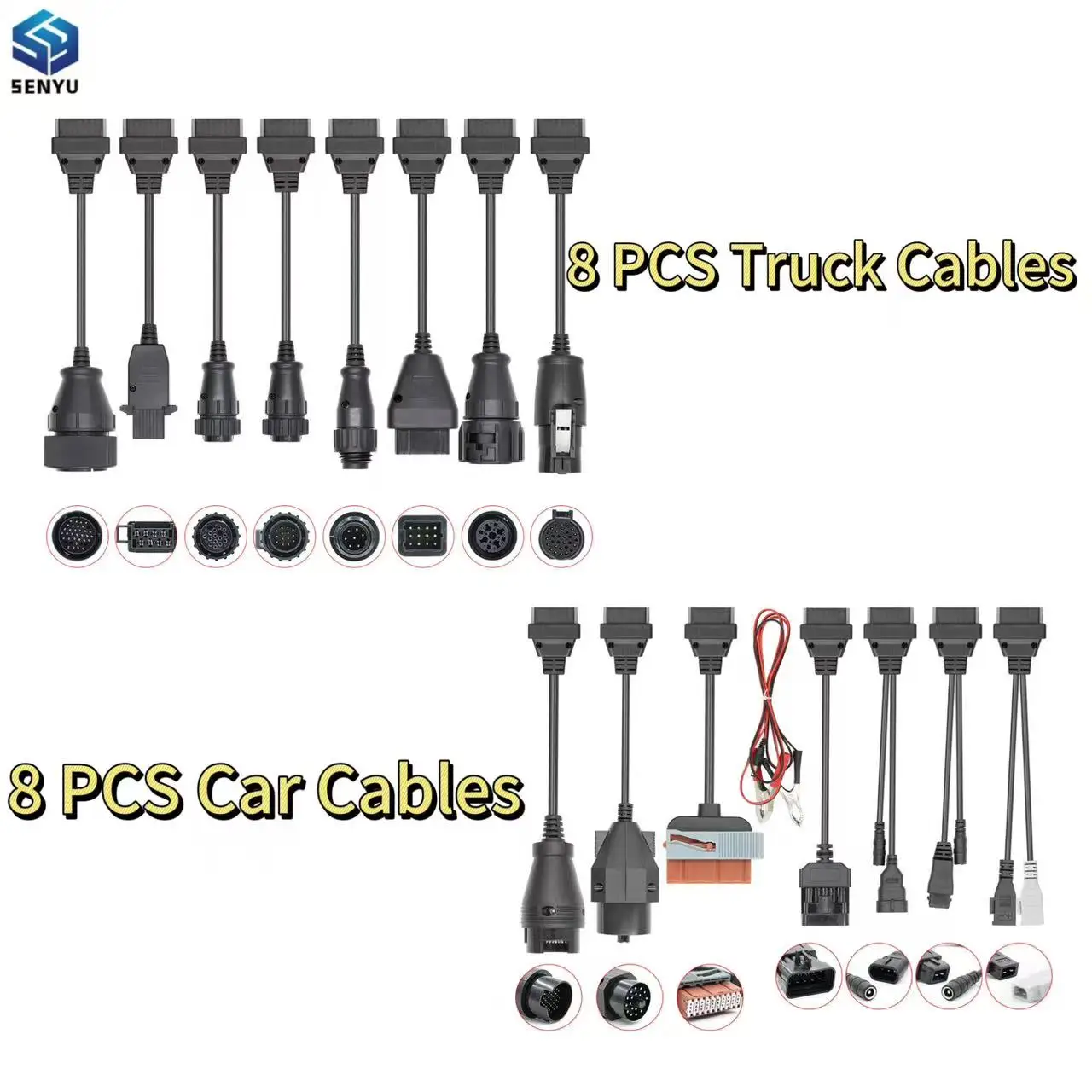 Full Set 8Pcs Truck…