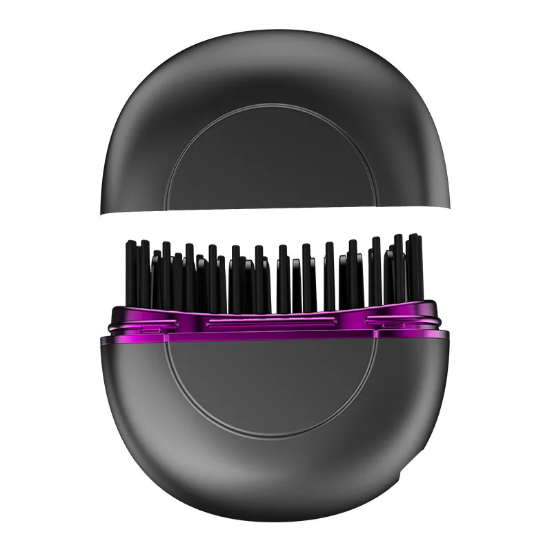 

Mini Dual-purpose Electric Straightener, Curling Iron, Convenient To Carry, No Plug Household Appliances, Straight Hair Comb