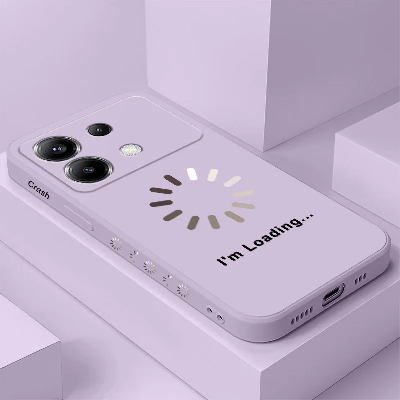 Verzögerung Bild Telefon Fall Für Xiaomi Poco F7 X7 X6 F6 M6 M5 M5S F5 X5 F4 X4 M4 F3 M3 X3 Pro 4G 5G GT Silikon Abdeckung