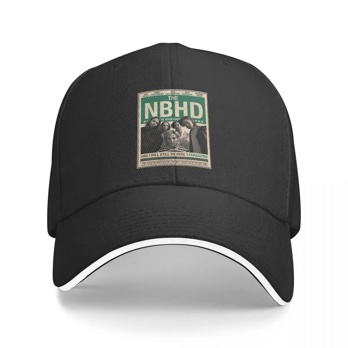 Stargazing Baseball Caps Peaked Cap The NBHD Neighbourhood Sun Shade Hats for Men