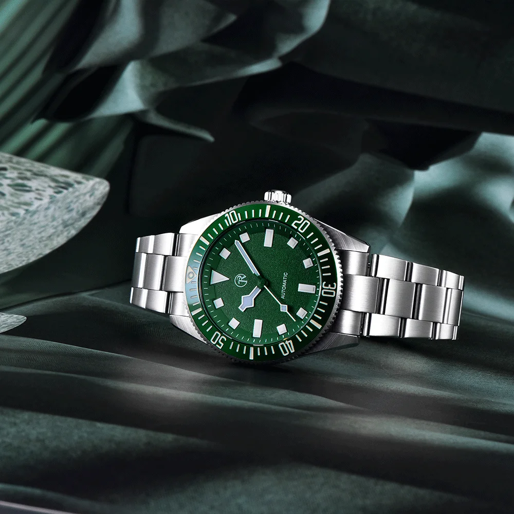 أحدث ساعات رولز تيمي لعام 2025 NH35 ساعة أوتوماتيكية ميكانيكية للرجال مرآة الياقوت الفاخرة ساعة مقاومة للماء Reloj Hombre #3