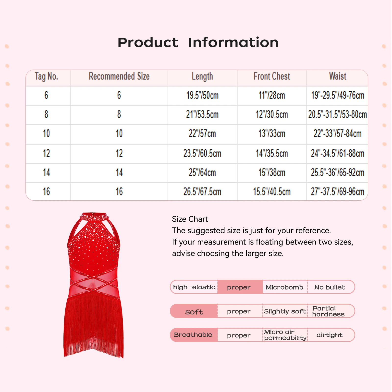 Tassel Latin Jazz Dance Dress Kids Girls Shiny Rhinestones Sheer Mesh Strappy Backless Dress Samba Cha-cha Performance Costume