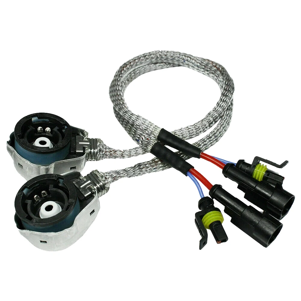 Why the 2X D2S/D4S HID Xenon Bulb Adapters Wire Harness Connector Cable Socket Is the Ultimate Upgrade for Your Headlights