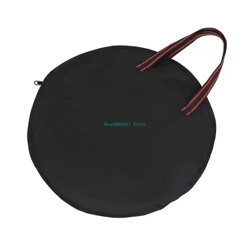 

T3LD 10Inch Dumb Drum Bag Oxfords Cloth Snare Drum Case Carrying Bag with Zippers