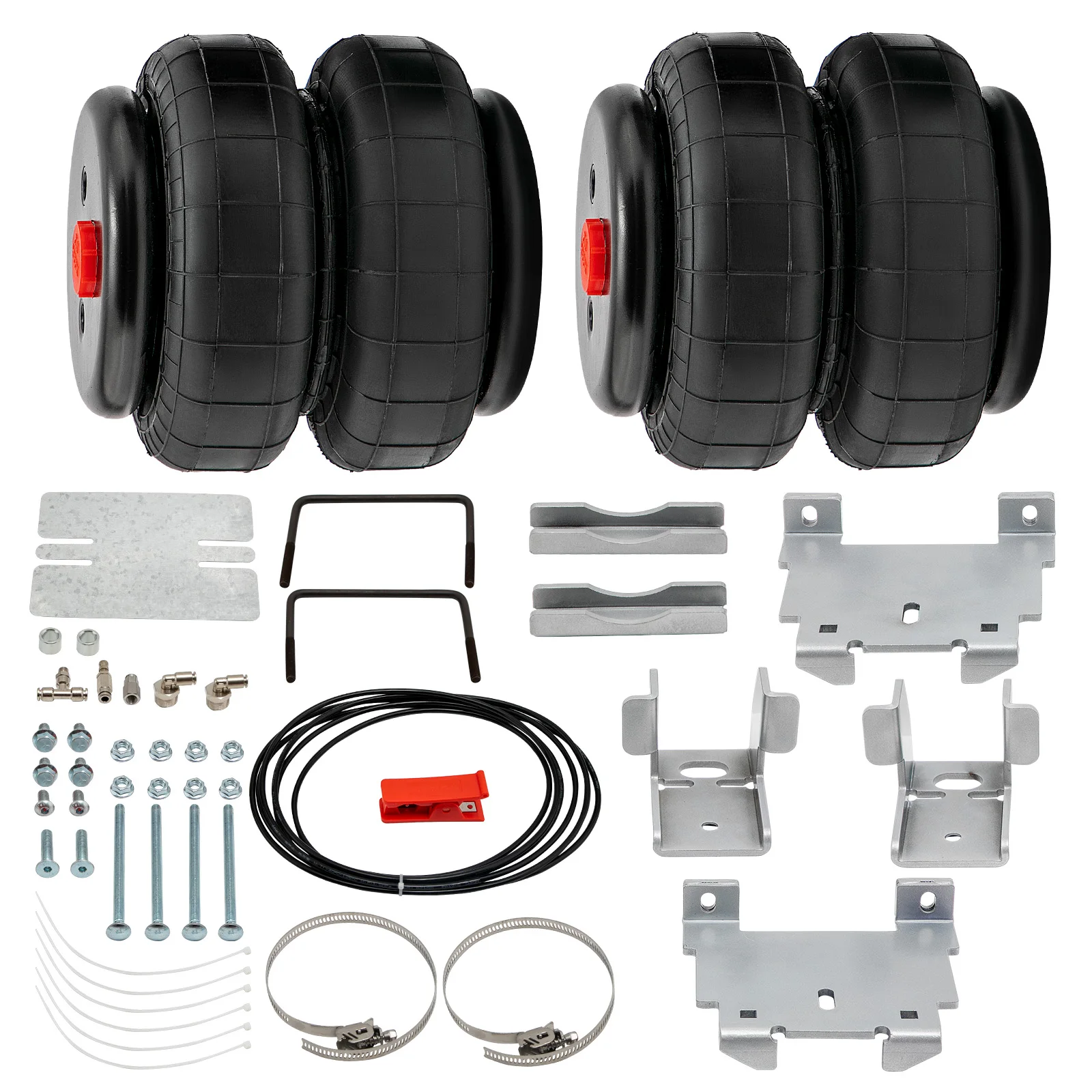 ชุดถุงสปริงกันสะเทือนด้านหลังสําหรับ GMC Sierra 1500 2007-2018 6 Lug ล้อ Air Suspension Spring Kit