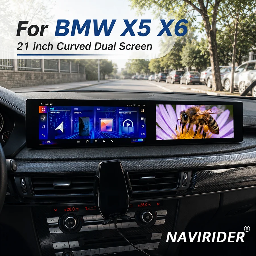 S Android Car Radio Head Unit For BMW X5 X6 E70 E71 CIC CCC 2007-2013 F15 F16 NBT 14-17 EVO 2018 CarPlay GPS Navi Media Player