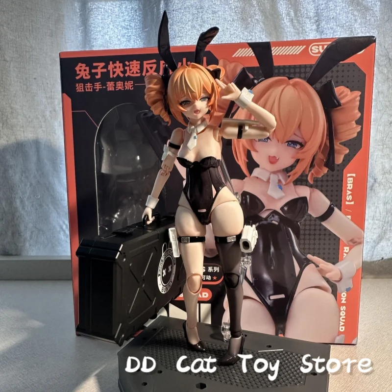В наличии Sushing 1/12 Кролик Леони, сбор быстрого реагирования, снайперская Коллекционная фигурка, милая девушка, масштаб 6 дюймов, женская фигурка солдата