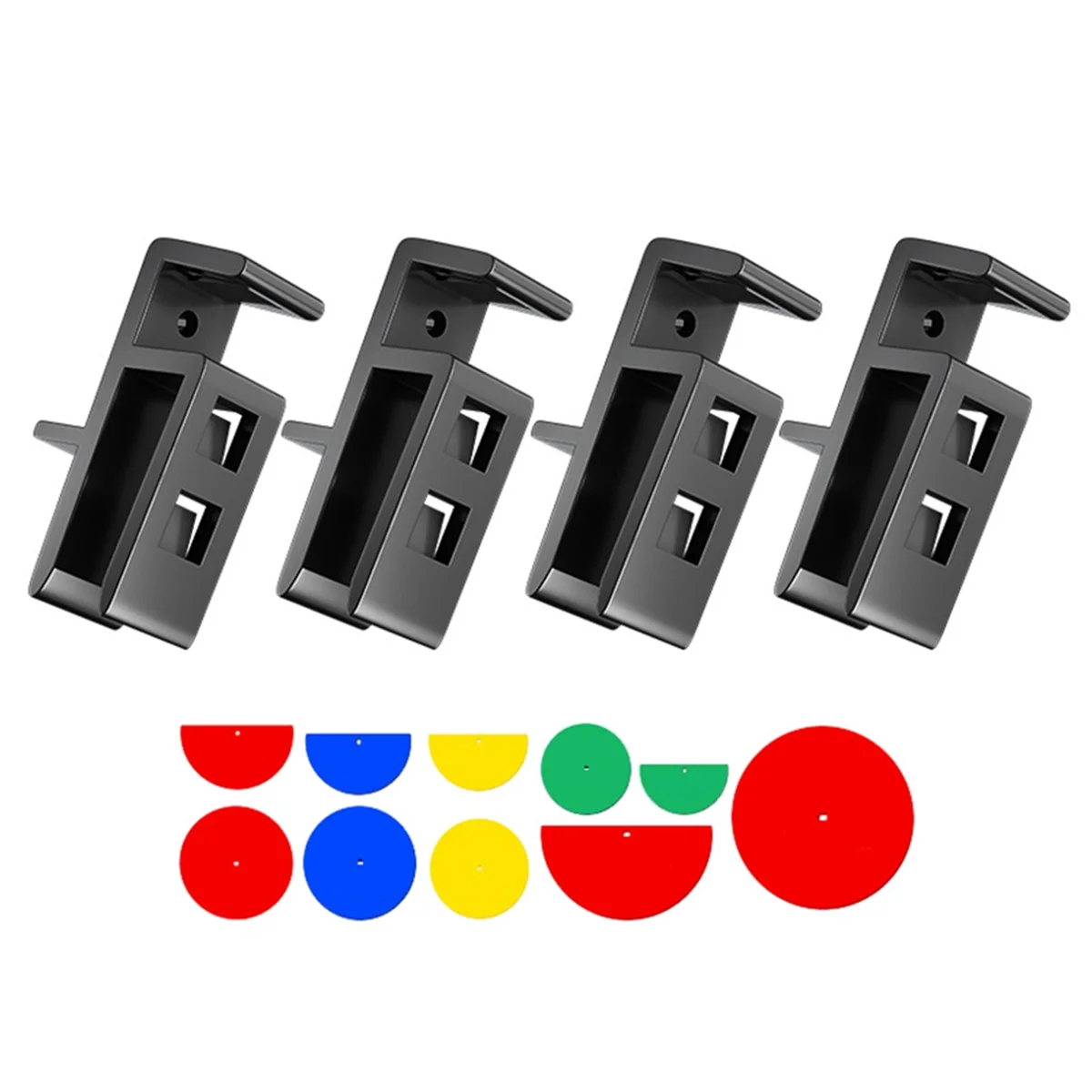 AA84 15-20Mm Klip Papan Penutup Lemari Pakaian Klip Perbaikan Penutup Kayu Penutup Pertukangan Penjepit Tetap Perlengkapan Penanda Kayu