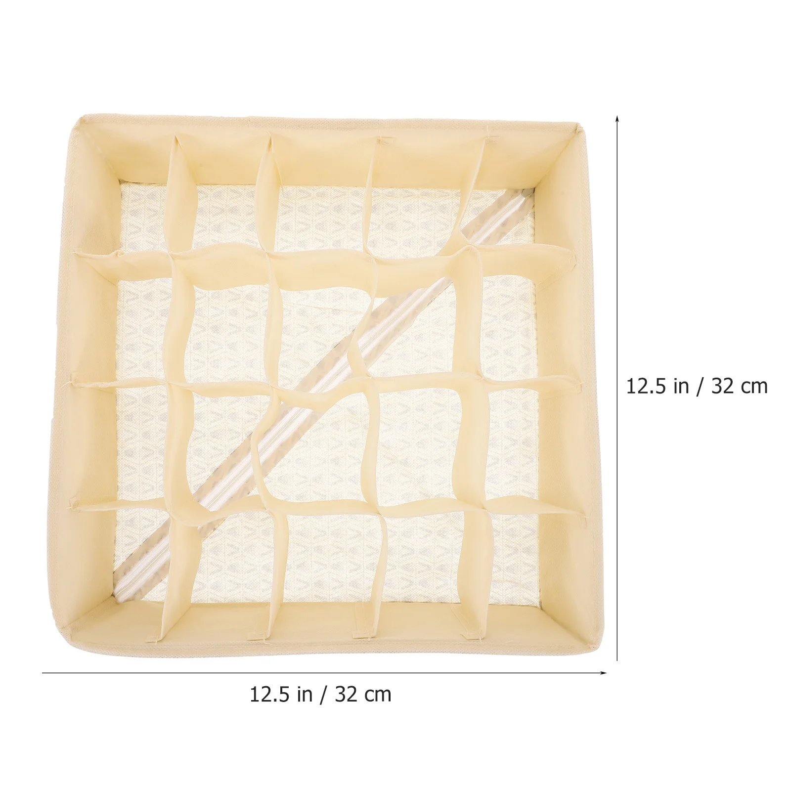 

Cloth Underwear Socks Storage Box Foldable Multi-Grid Organizer Drawer Wardrobe Organizer Case Household Storage Case