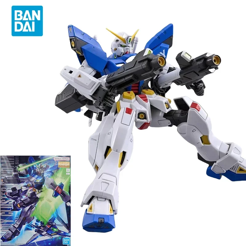 

Bandai Original GUNDAM MG 1/100 Anime Model F90ⅢY Cluster Action Figure Assembly Toys Collectible Model Gifts for Children